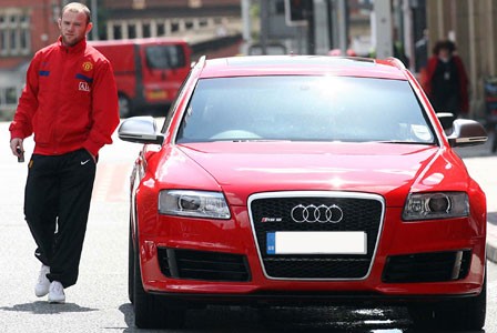 Dòng Audi được vợ chồng Rooney ưa thích từ hồi những năm đầu yêu nhau đến giờ